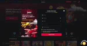 JettBet Casino login