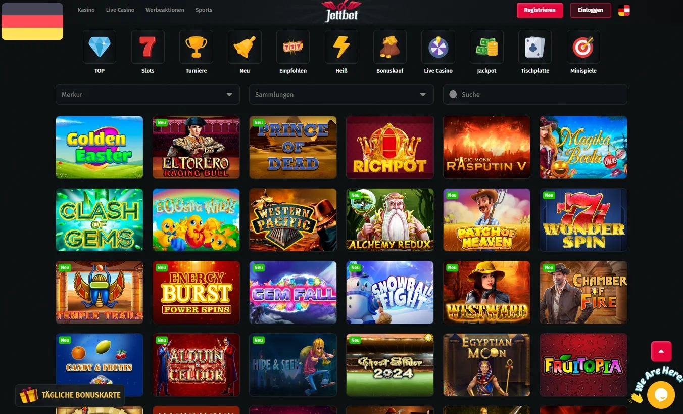 JettBet Merkur Online Casino