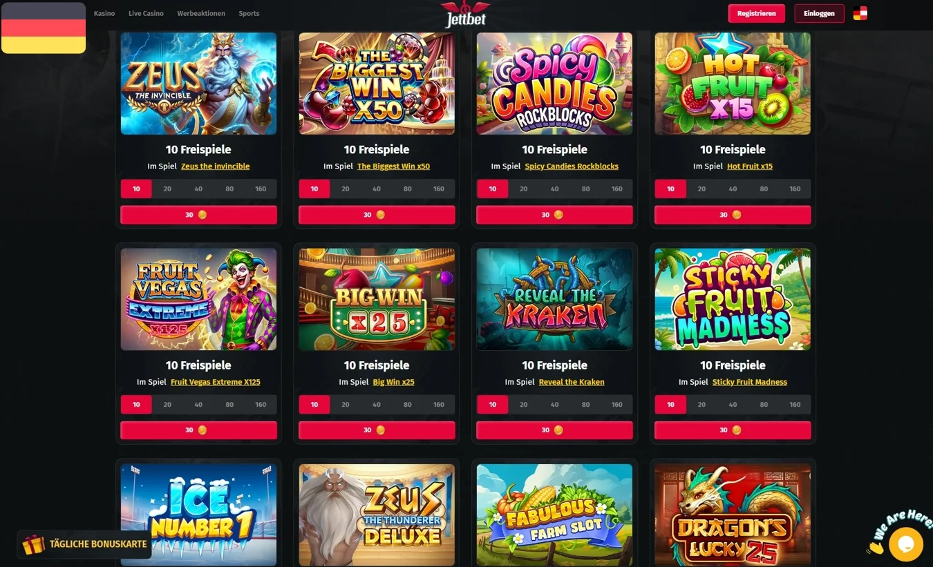 JettBet Casino Bonus