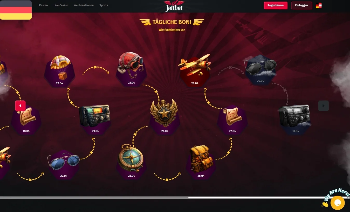 JettBet Casino Bonus