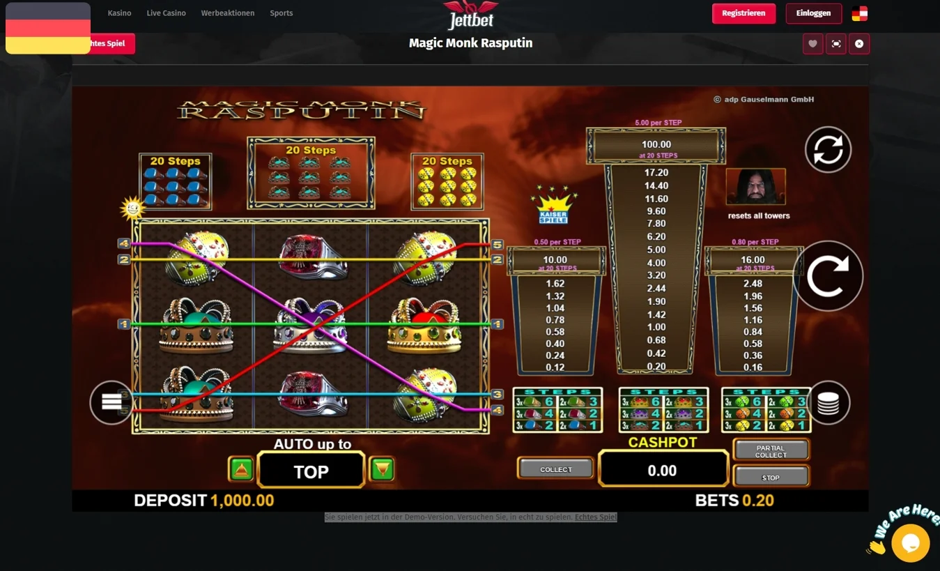 JettBet Merkur Online Casino